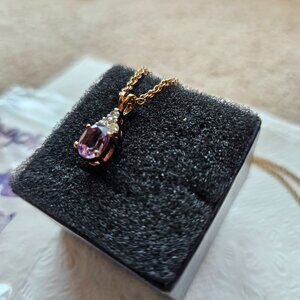 Vintage Sapphire women's necklace